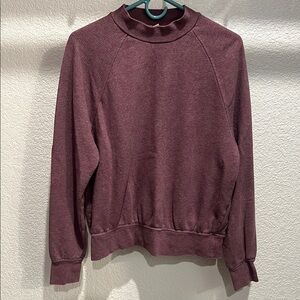 Universal Thread Cozy Purple Cowl Neck Sweater